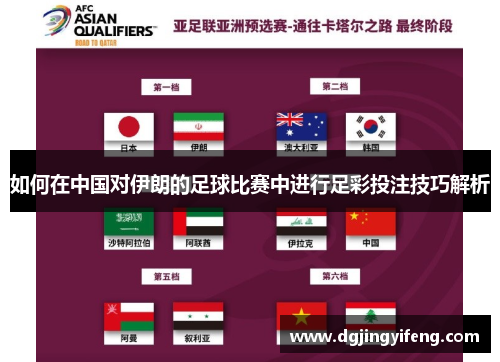 如何在中国对伊朗的足球比赛中进行足彩投注技巧解析