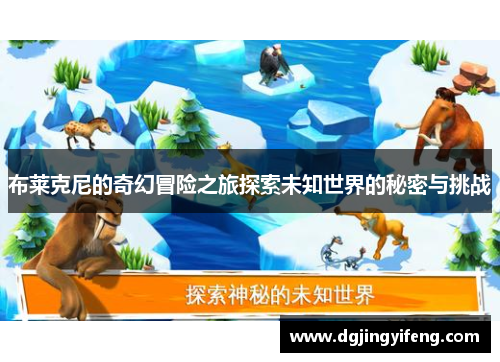 布莱克尼的奇幻冒险之旅探索未知世界的秘密与挑战