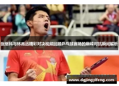 张继科与林高远精彩对决视频回顾乒乓球赛场的巅峰对抗瞬间解析